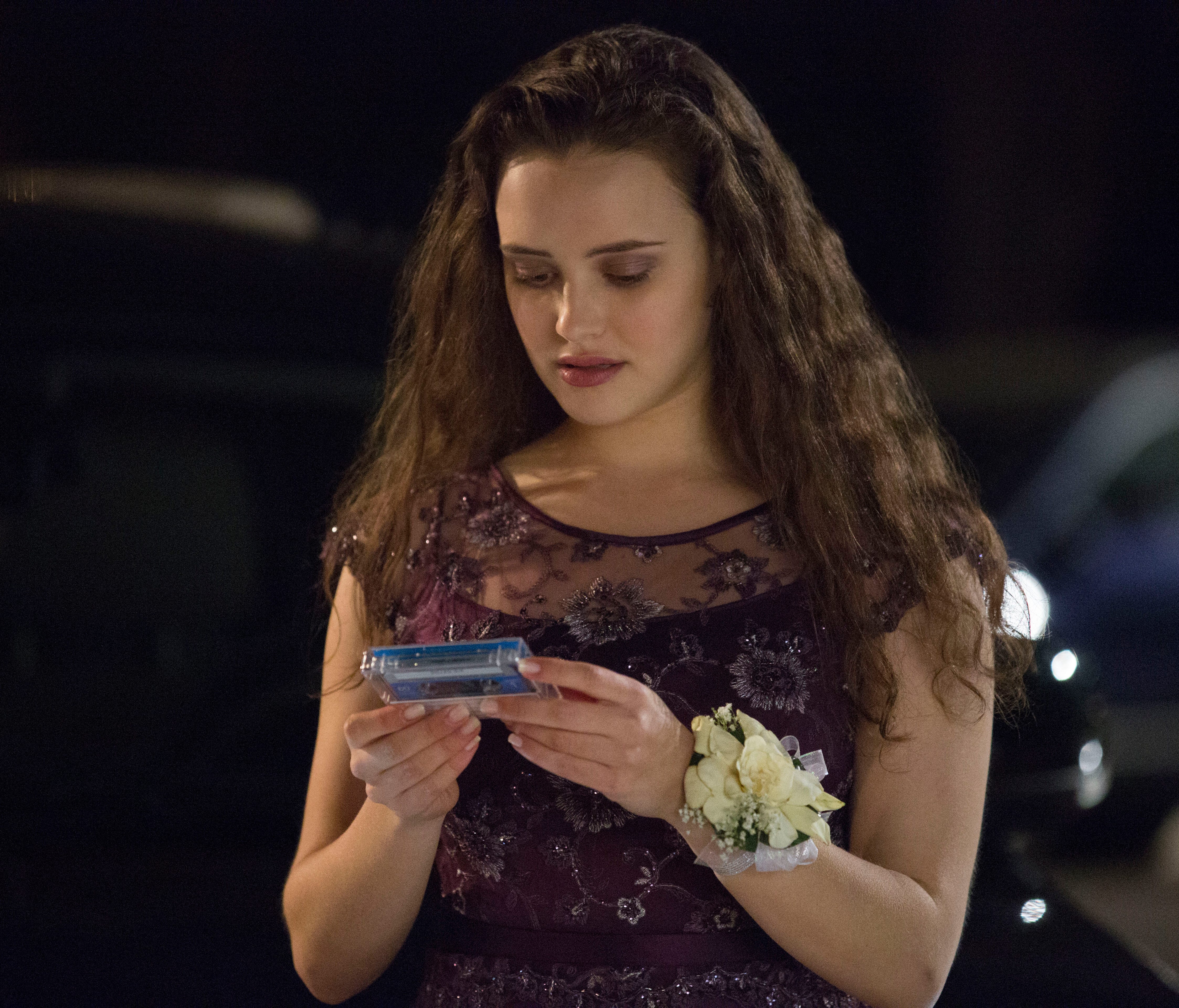 Actress Katherine Langford in the Netflix series '13 Reasons Why.'
