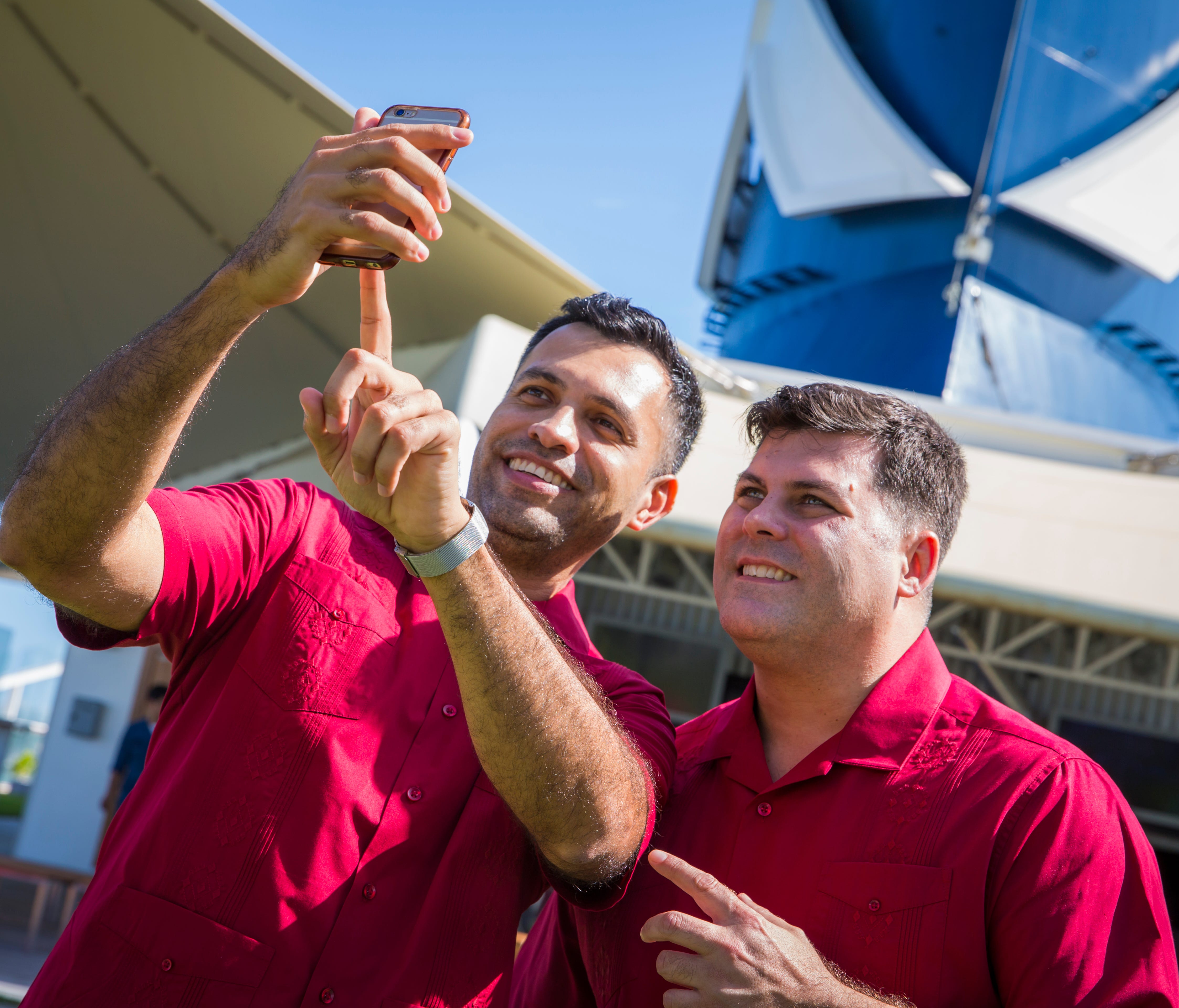 South Florida residents Francisco Vargas and Benjamin Gray became the first same-sex couple to be legally married at sea  on Jan. 29, 2018. They were sailing on Celebrity Cruises' Celebrity Equinox.