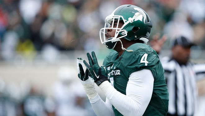 Malik McDowell, DT, 6-5, 276: Strong and athletic, McDowell proved he is versatile and can play anywhere on the defensive line. He left MSU with eligibility left and will have to prove that he’s not injury prone.  PROJECTION: 1.