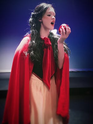 Spotlight Stage theater student Kenedi Anderson in "Snow White and the Prince" on stage at Wayne Theatre March 4-5.