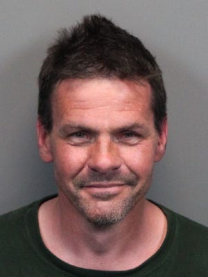 Jerry Bartes, 44, was arrested Feb. 18, 2015 after police responded to a call of a man chasing a woman in his car in Sparks. Bartes was booked on a DUI, obstructing police, failure to yield to an emergency vehicle and possession of drug paraphernalia. That includes driving without insurance and driving on a suspended license. All arrested are innocent until proven guilty. Bail set at $22,730.