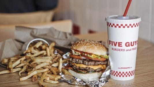 Five Guys Burgers and Fries.
