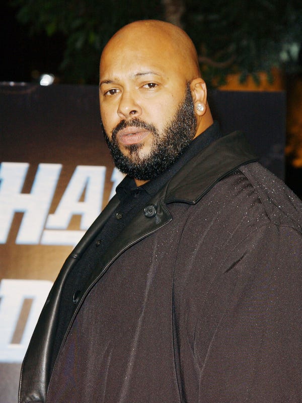 Music producer Suge Knight attends the Los Angeles premiere of "Half P...