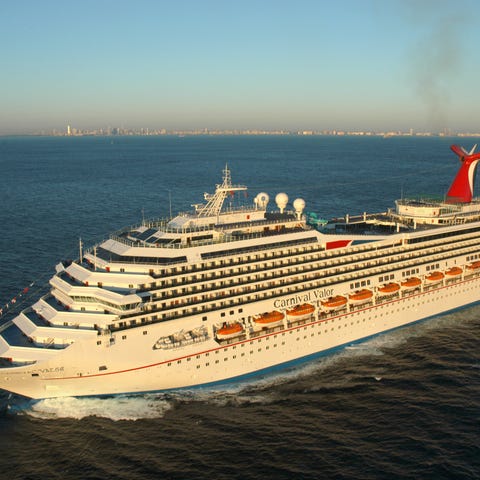 The 2,974-passenger, 110,000-ton Carnival Valor is