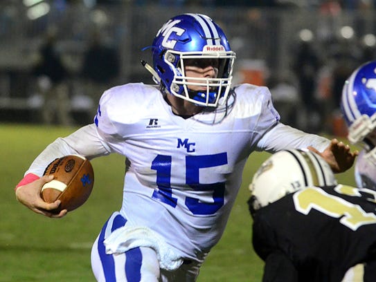 Macon County senior Seth Carlisle