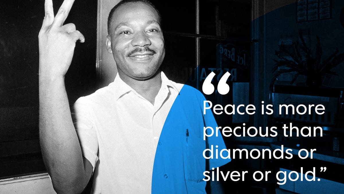 Martin Luther King Jr. quotes from Nobel Peace Prize speech