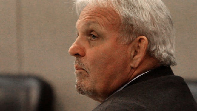 Staff photographer/Bob Bielk/Asbury Park PressJames Habel, former schools superintendent in Wall, faces misconduct and theft charges. Bob Bielk/Staff PhotographerJames Habel, former Wall Township school superintendent, listens during the opening statements in his trial on Tuesday. James Habel, former Wall Twp. school's superintendent, on trial in superior court for stealing $250,000 from the Wall Twp. schools, by taking a payout for unused vacation days that he was not entitled to. - January 13, 2015- Freehold, NJ. Staff photographer/Bob Bielk/Asbury Park Press