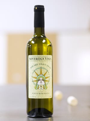 Sovereign Vines hemp-infused win sources their wine from the Finger Lakes region and their hemp from Colorado.