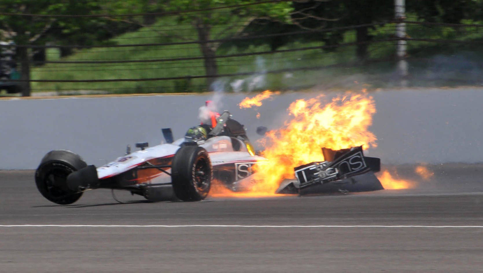 Kurt Busch Goes To Backup Car After Indy 500 Crash