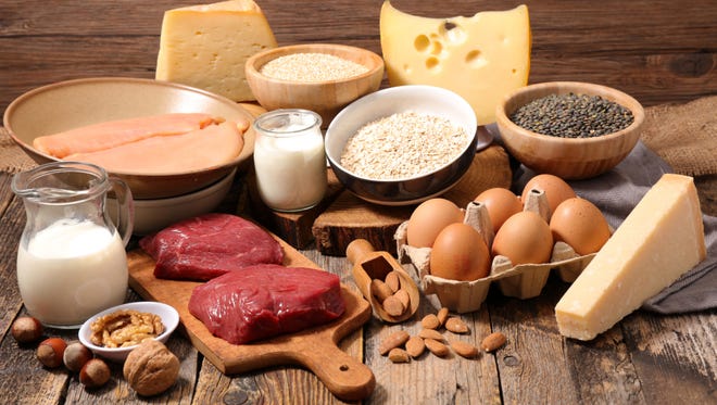 Protein can be consumed in many forms.