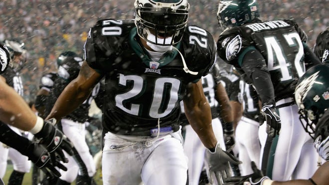 Eagles legend Brian Dawkins had 37 interceptions and 26 sacks in his 16-season career, the first 13 with the Eagles.