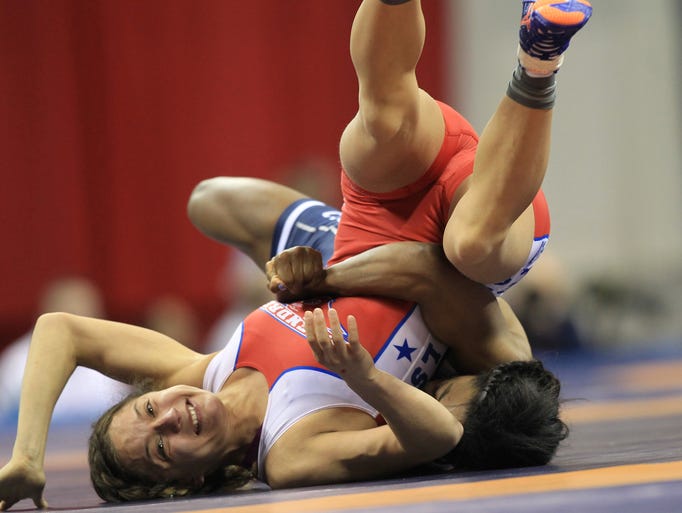 Photos Womens U.S. Wrestling Olympic Team Trials day two