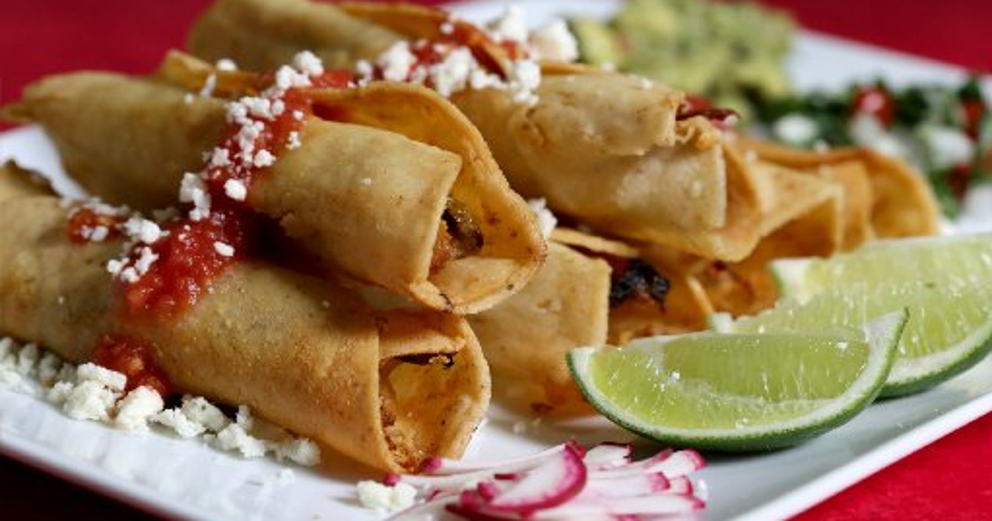 Cinco de Mayo recipe Chicken Taquitos