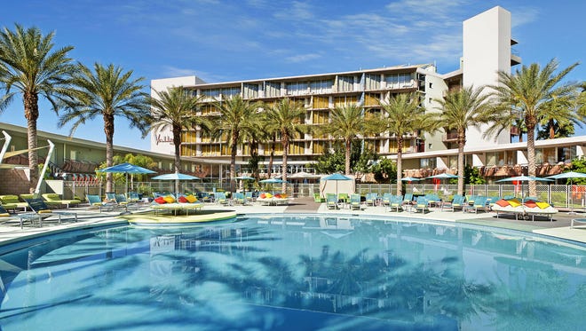 The Hotel Valley Ho in Scottsdale is a hip, mid-century modern hotel in Scottsdale.