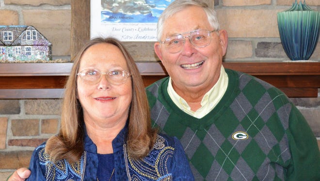 Sue and Joe Jarosh were named the marshals for this year's Maifest Parade in Jacksonport.