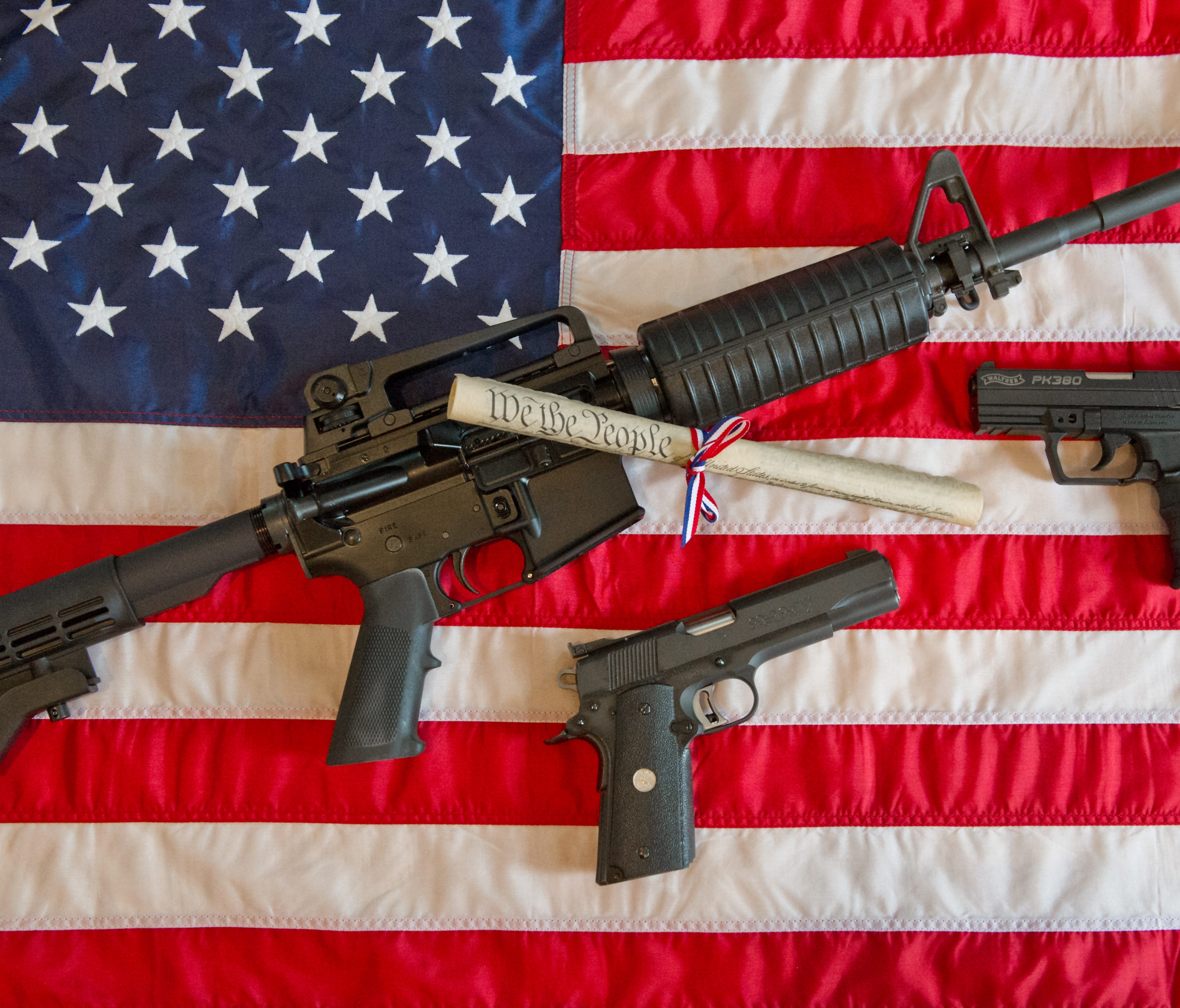 Americans own 42% of about 650 million civilian firearms worldwide, according to the Small Arms Survey.