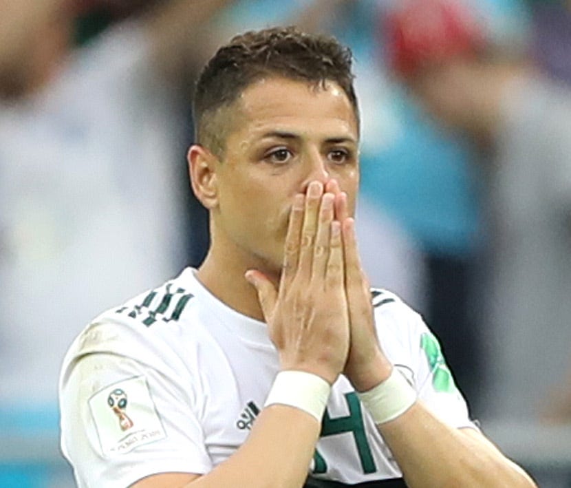 Javier Hernandez and Mexico sit one bad game away from disaster at the World Cup.