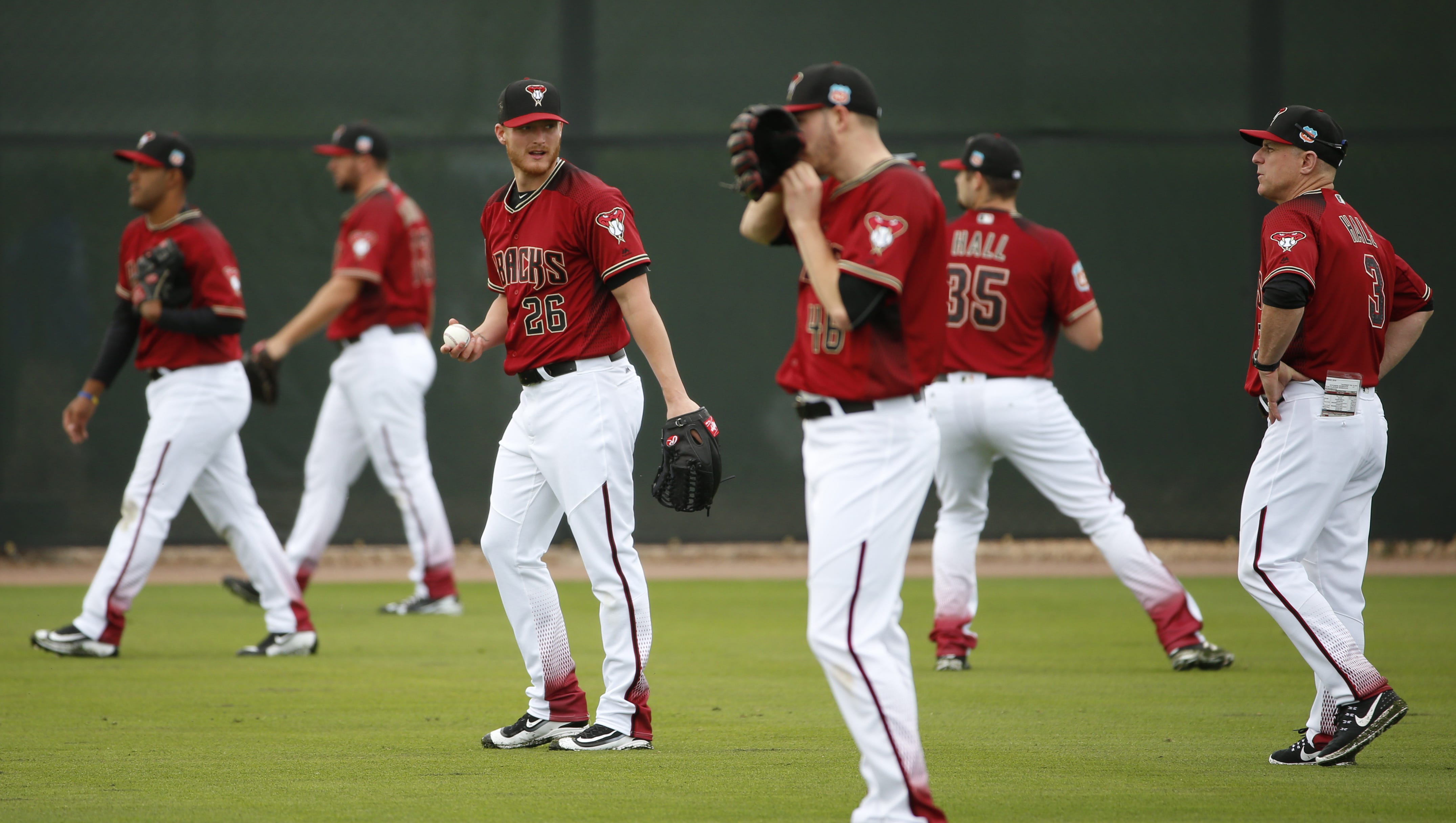 Arizona Diamondbacks pitchers, catchers back in action
