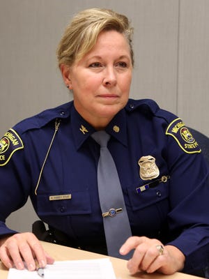 Michigan State Police Director, Colonel Kriste Kibbey Etue, photographed in March 2016