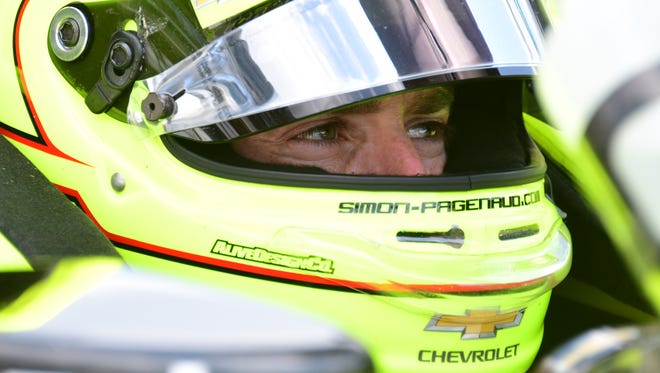 Simon Pagenaud celebrated his 33rd birthday today while practicing at the Indianapolis Motor Speedway on Thursday, May 18th 2017.