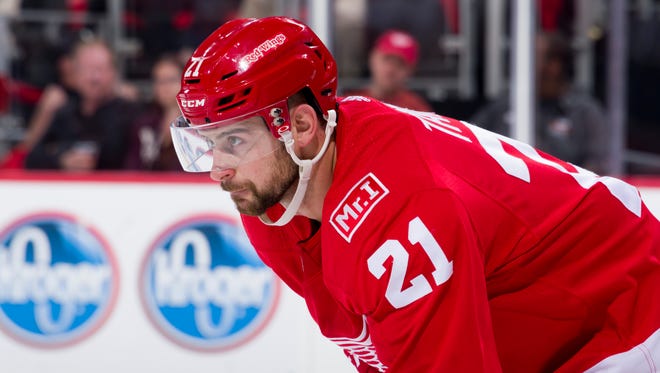 Detroit left wing Tomas Tatar collected his 200th career point with a goal in Monday's 3-2 win over Vancouver.