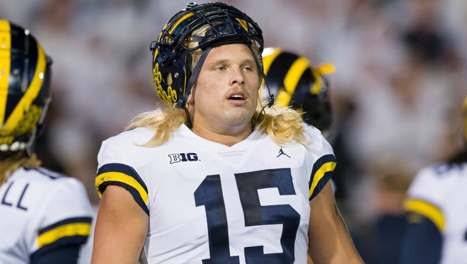 Chase Winovich recorded 79 tackles, including 18 for loss and eight sacks, for Michigan this past season.