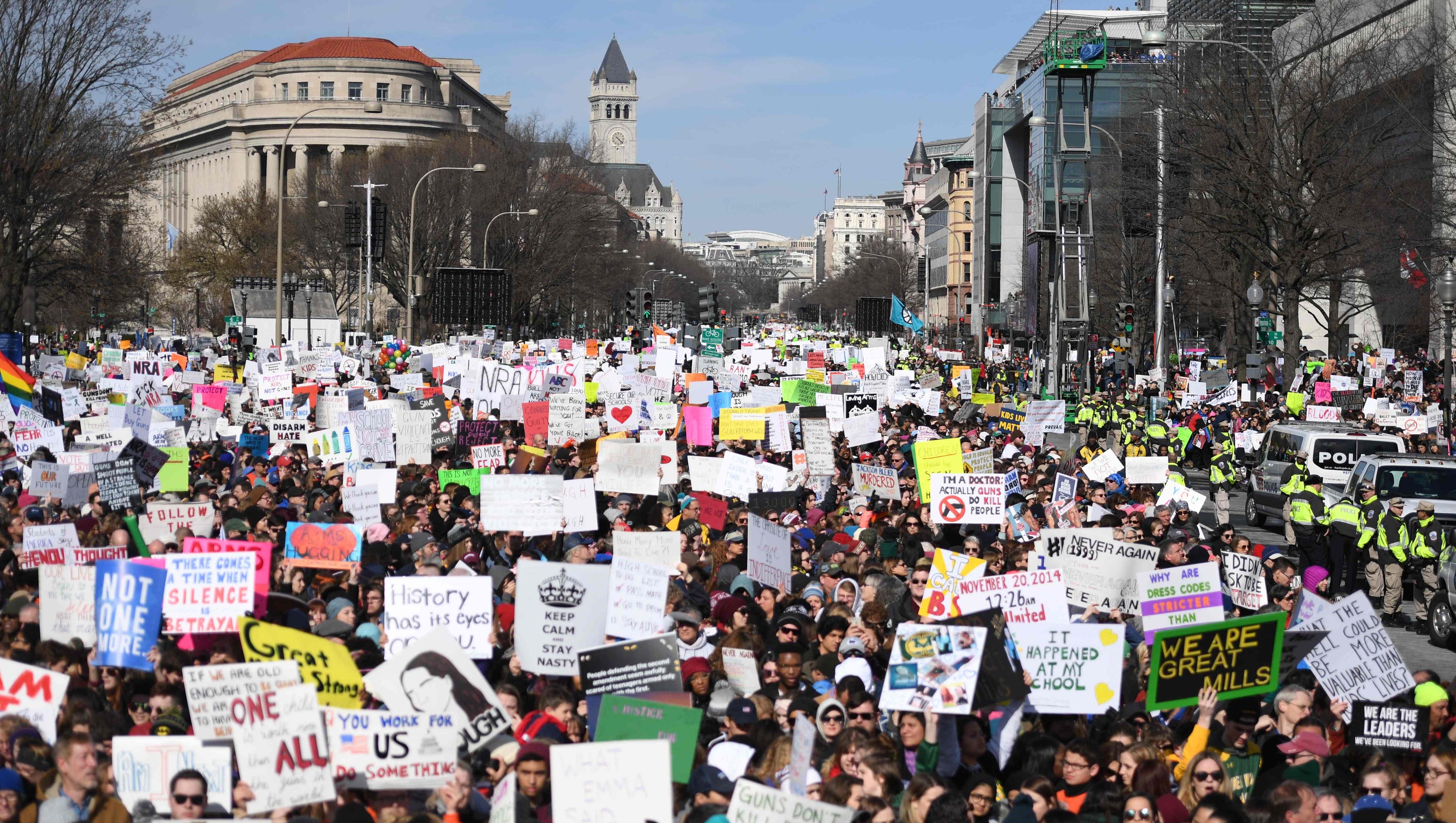 March for Our Lives Hundreds of thousands rally across U.S.
