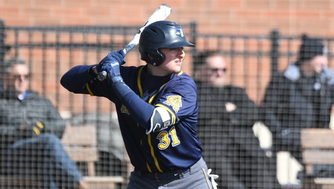 Augustana first baseman Jordan Barth was the NSIC Freshman of the Year and the NSIC Tournament MVP. The Rocori High School graduate hit .362 with 15 doubles, seven homers and 61 RBI.