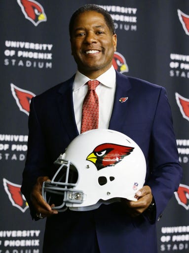 Steve Wilks was introduced as the new head coach of