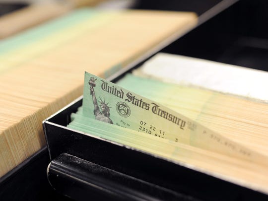 U.S Treasury Facility Prints Social Security Checks