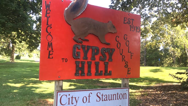 Police said a man threatened to harm himself Wednesday morning at the Gypsy Hill Golf Course before falling approximately 25 to 30 feet from a tree.