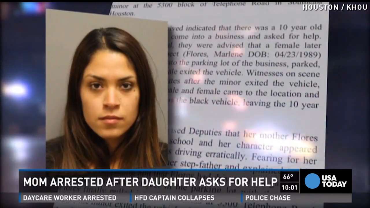 Cops Mom Drove Drunk Abandoned Daughter 