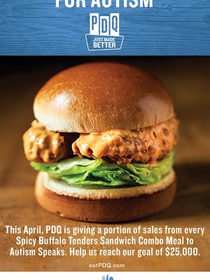 PDQ is partnering with Autism Speaks in a monthlong fundraiser.