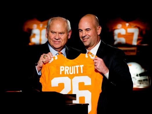 University of Tennessee Athletic Director Phillip Fulmer,