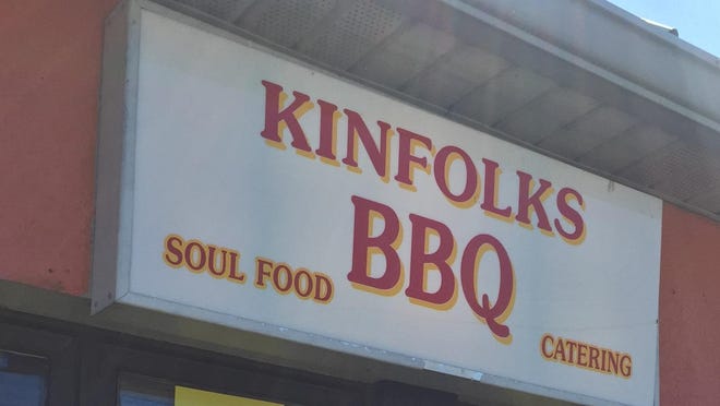 Kinfolks BBQ is located at 1203 Hazelwood Drive in Smyrna.