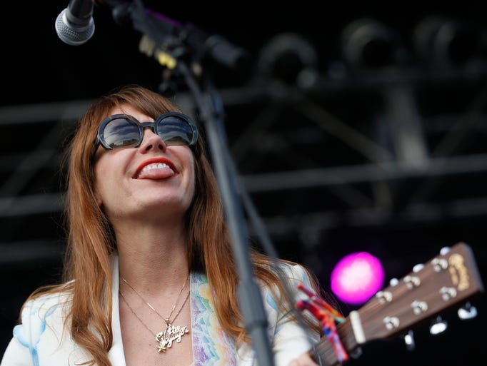 Jenny Lewis performs Friday, July 10, 2015, at the