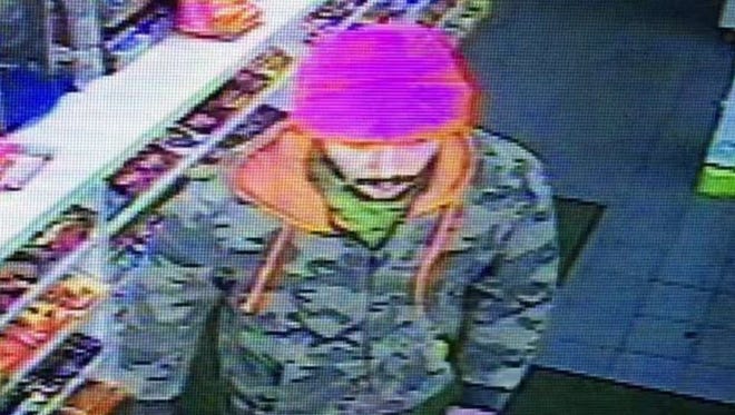 Westland police hope the public can identify this man, who is accused of robbing a gas station last month.