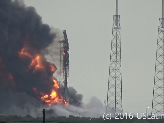 SpaceX Falcon 9 rocket, satellite destroyed in explosion