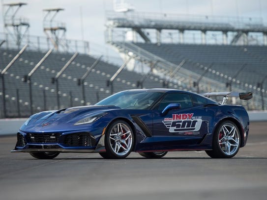 The Corvette ZR1 pace car has been used in 2018 for