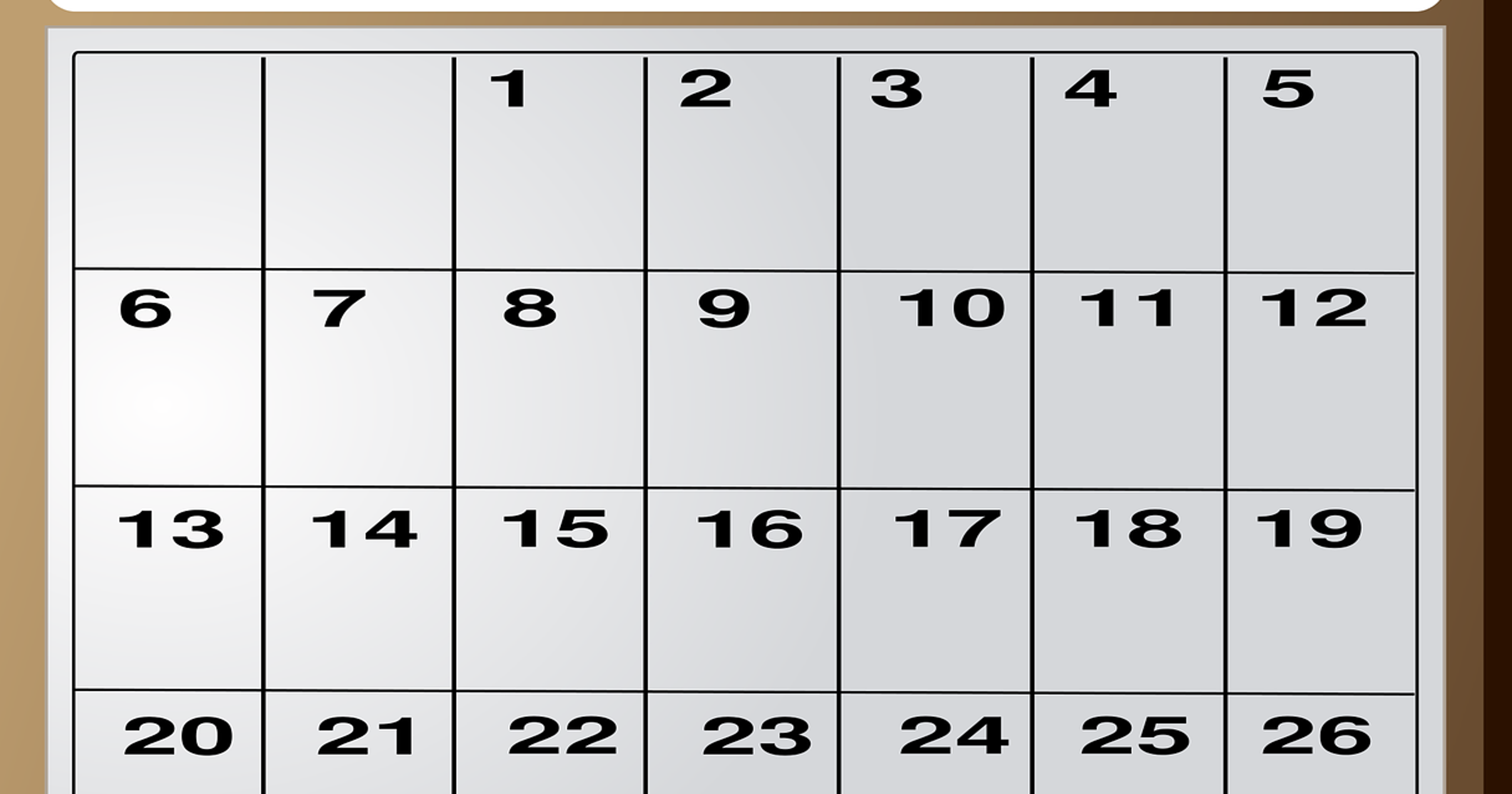 Auction calendar May 18, 2018