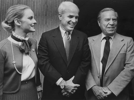 John Mccain Second Wife Cindy Mccain Helped Launch Political Career