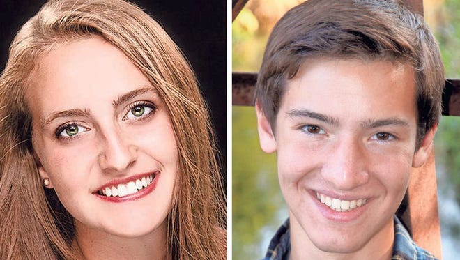 Nicole Weise and Ryan Esch of Waupaca High School are this week’s top scholars.