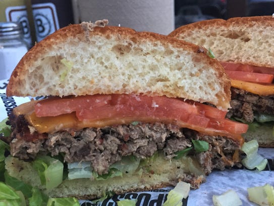 The Impossible Burger is mostly composed of textured