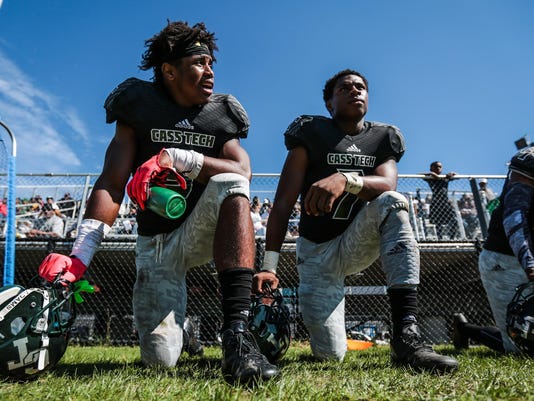 Cass Tech Football S Star Quartet Enjoys Final Season