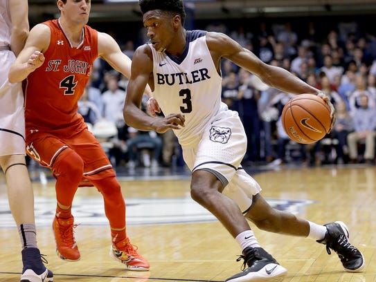 Kamar Baldwin was Butler's primary ball-handler during