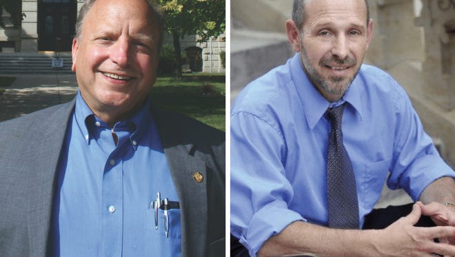 Republicans Dr. John Bizon and Mike Callton will face each other in the Aug. 7 primary race for the 19th District state senate seat.
