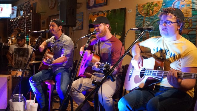 Radio Romance performed at Juice ‘N Java Cafe in Cocoa Beach on Nov. 14, 2014.