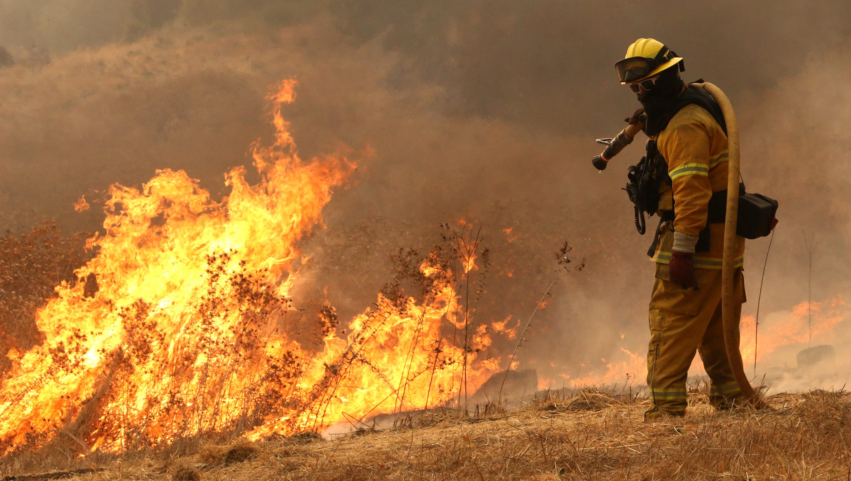 California burning: life a number of the wildfires 1