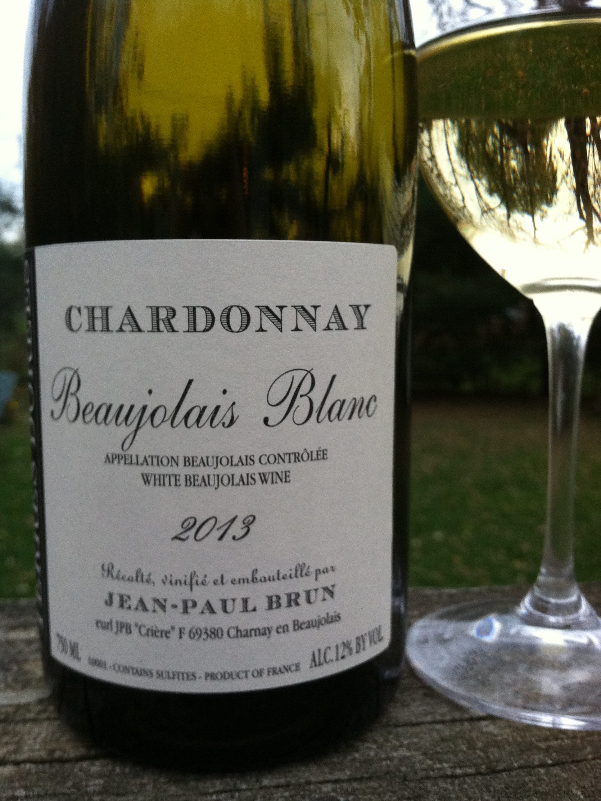 Wine To Try Beaujolais Blanc Is Old Vine Chardonnay