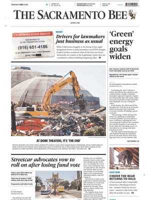 McClatchy, which filed Chapter 11 bankruptcy on Feb. 13, 2020, owns the Sacramento Bee.